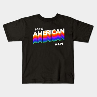 AAPI 100% American Kids T-Shirt